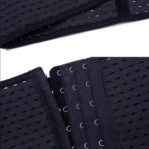 Waist trainer body shaper cincher corset black - Picture 3 of 5